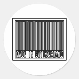Sticker Rond Fabriqué en Suisse