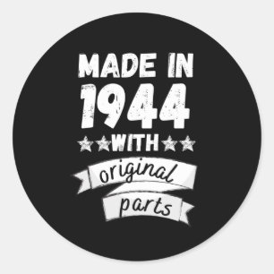 Sticker Rond fabriqués en 1944 avec pièces d'origine,