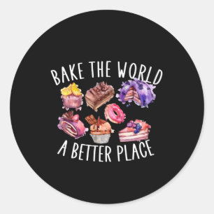 Sticker Rond faire du monde un meilleur endroit