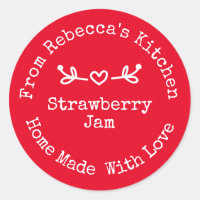 Fait maison avec Love Red | Canne à confiture de f