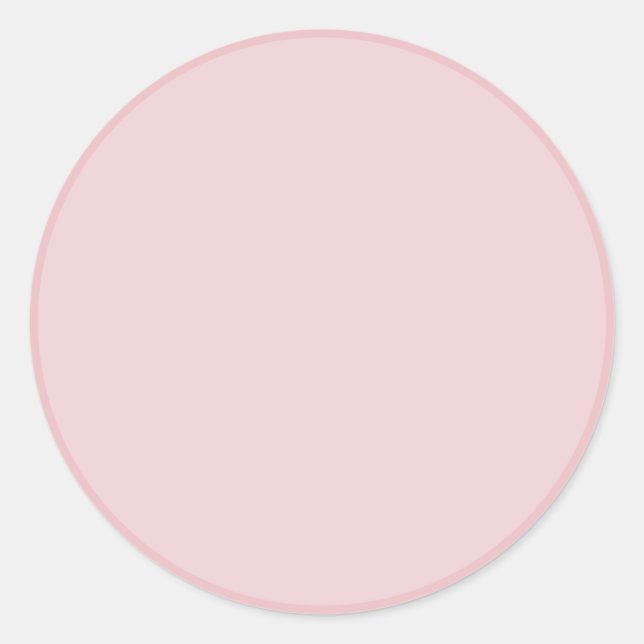 Sticker Rond Faites Votre Propre Ajouter Texte Rose Gold Couleu (Devant)