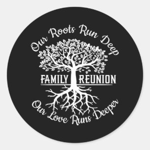 Sticker Rond Family Reunion