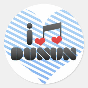 Sticker Rond Fan de Dunun