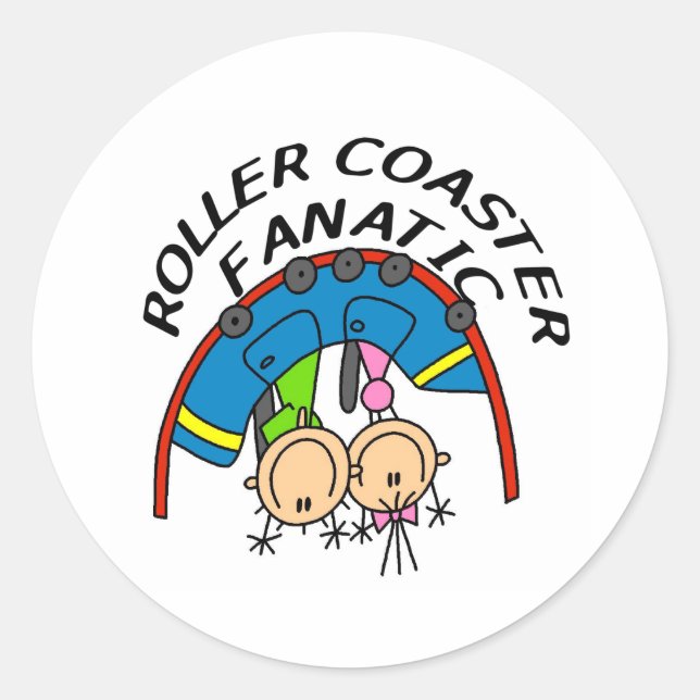 Sticker Rond Fanatique Dessous de verre (Devant)