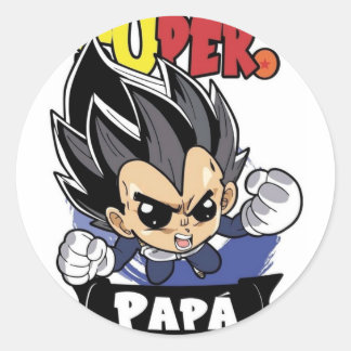 Sticker Rond fantacîa del hêroe de mi infancia