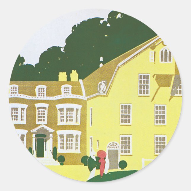 Sticker Rond Farningham (Devant)