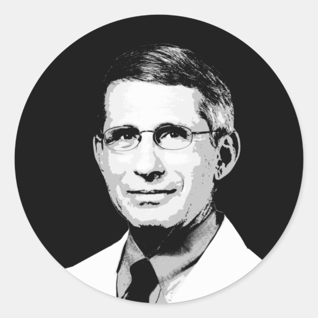 STICKER ROND FAUCI (Devant)