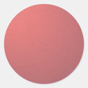 Sticker Rond Faux Foil Rose Or Blank Modèle Classic Round S