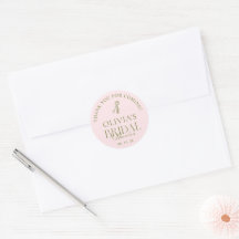 Faveur de mariage Blush & Vert Sauge