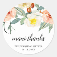 Faveur de Remerciement de Manucure pour Mariage Fl