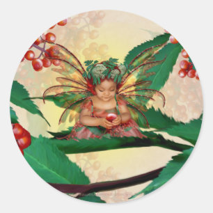 Sticker Rond Fée d'Elderberry