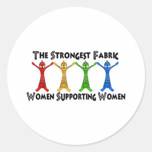 Sticker Rond Femmes
