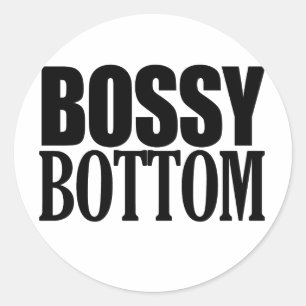 STICKER ROND FESSIER AUTORITAIRE
