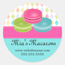 Festive Macaron Boulangerie Câble