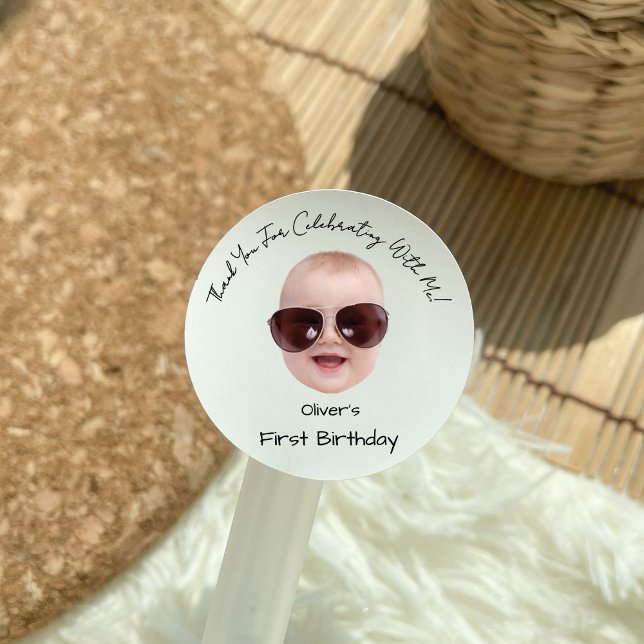 Sticker Rond Fête Baby Shower Enterrement de vie de jeune fille (Créateur téléchargé)