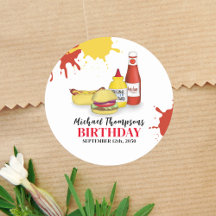Fête d'anniversaire BBQ été personnalisé