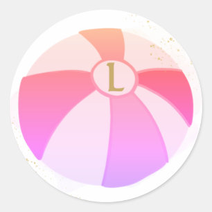 Sticker Rond Fête de la piscine de squash