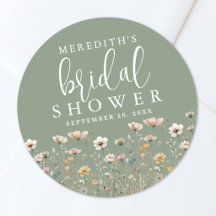Fête de mariage champêtre vert sauge avec fleurs s