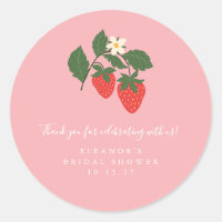 Fête des mariées Boho aux fraises roses Vintage ét