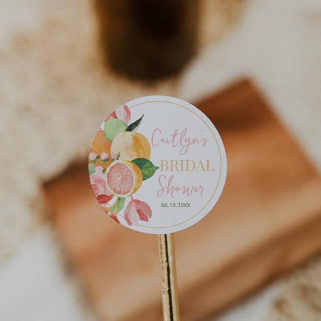 Sticker Rond Fête des mariées principale Squeeze (Créateur téléchargé)