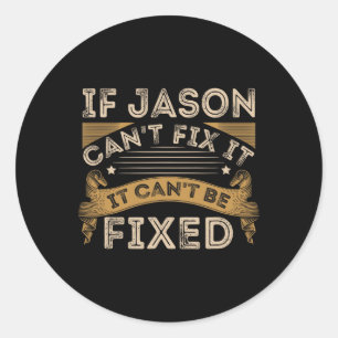 Sticker Rond Fête des pères Jason Cote