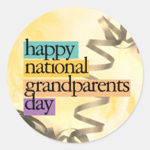 fête nationale des grands-parents heureux