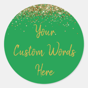 Sticker Rond Fête Personnalisée Favoriser Anniversaire Kelly Ve