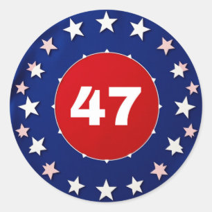 Sticker Rond Fêter 47