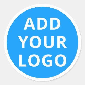 Sticker Rond Feuille d'autocollants de logo personnalisés