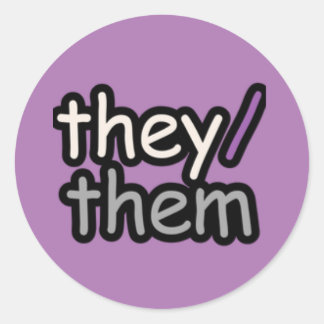Sticker Rond Feuille d'autocollants Pronounounounounes