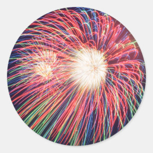 Sticker Rond Feux