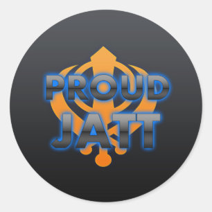 Sticker Rond Fier Jatt, Jatt fierté
