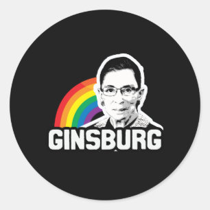 Sticker Rond Fierté de Ginsburg