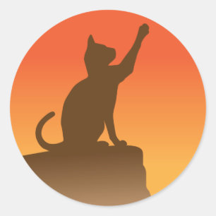 Sticker Rond Fierté de tonnerre