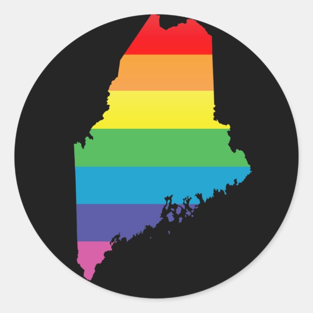 Sticker Rond fierté principale. (Devant)