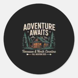 Sticker Rond Fife Life Tennessee Vacation 2025 