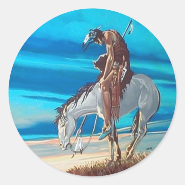 Sticker Rond fin du sentier (Devant)