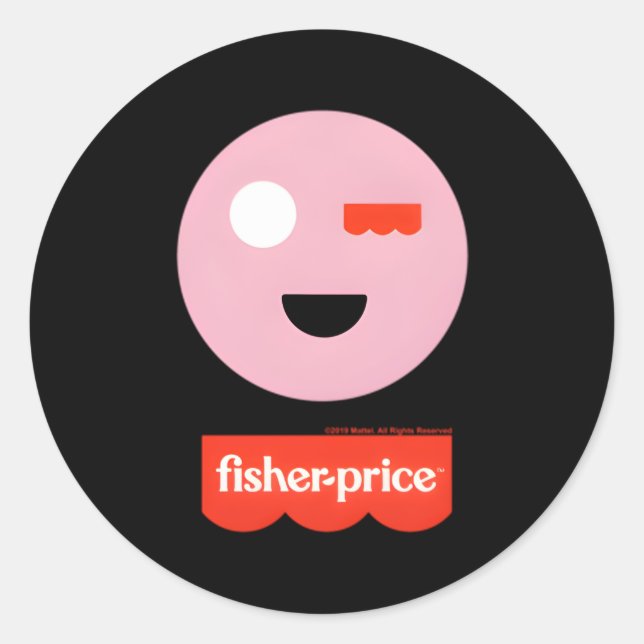 Sticker Rond Fisher-Price (Devant)