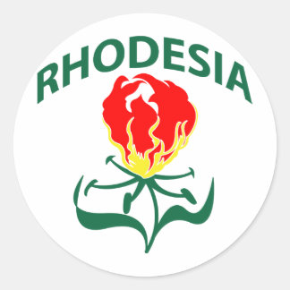 Sticker Rond Flame Liliy