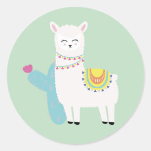 Sticker Rond Flamme