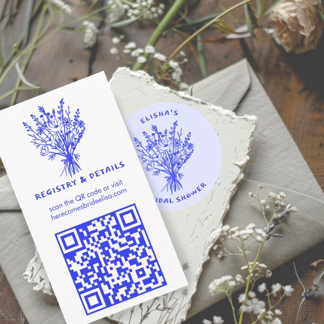 Sticker Rond Fleur sauvage Bouquet Rustique Whimsical Fête des  (Wildflower Bouquet Rustic Whimsical Bridal Shower Classic Round Sticker
)