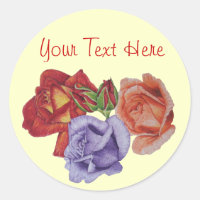 fleurs roses rouges et bourgeons roses art floral