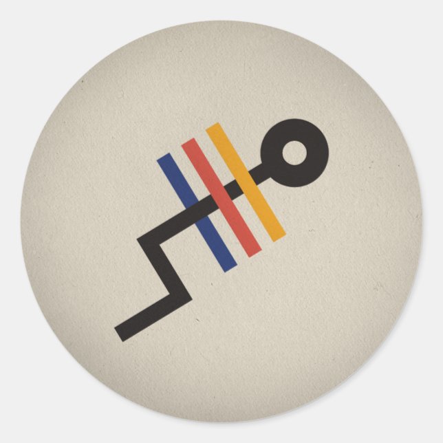 Sticker Rond FLomm Heroes : TRÊS ! (Devant)