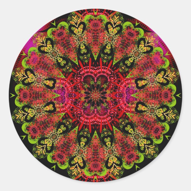 Sticker Rond floretiana (Devant)