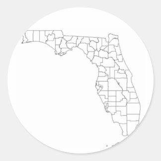 Sticker Rond Floride
