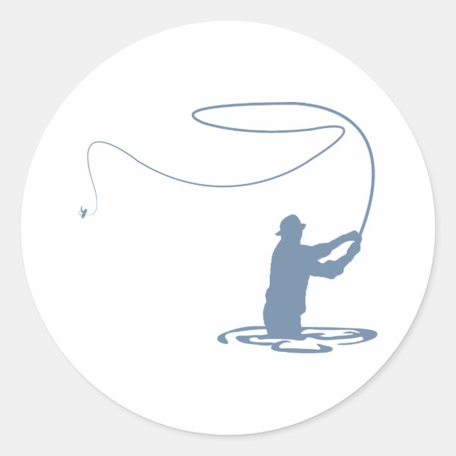 Sticker Rond Flycasting (Devant)