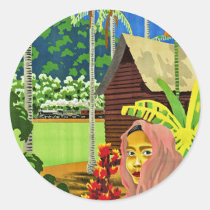 Sticker Rond FMSR Voir Malaisie