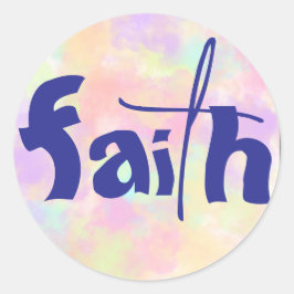 Sticker Rond FOI coloré