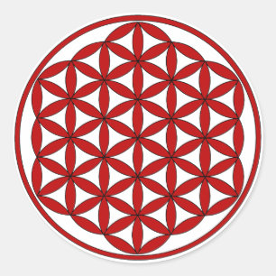 Sticker Rond FOL rouge