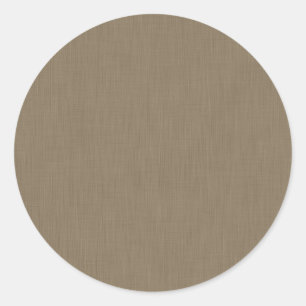 Sticker Rond Fond texturé marron calme et simple